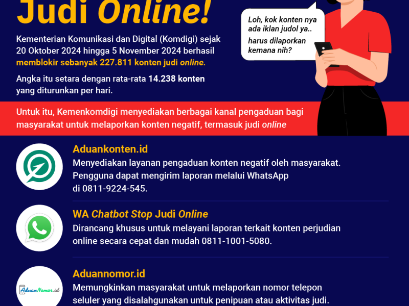 himbauan judi online